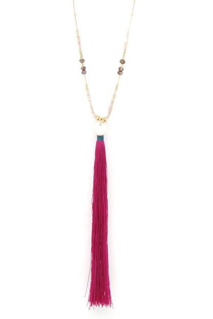 Tassel Pendant Necklace