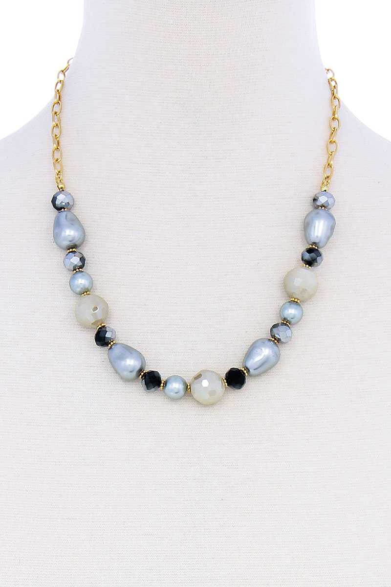 Modern Beaded Trendy Necklace