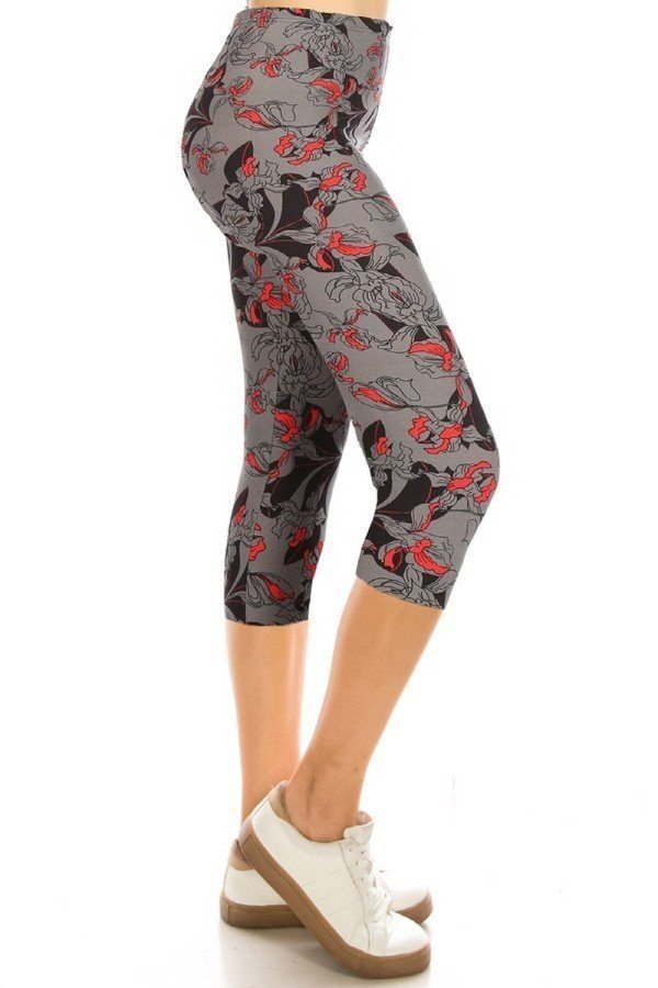 Print Capri Leggings