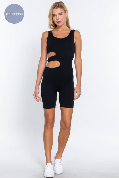 Suave Cut-out Seamless Romper