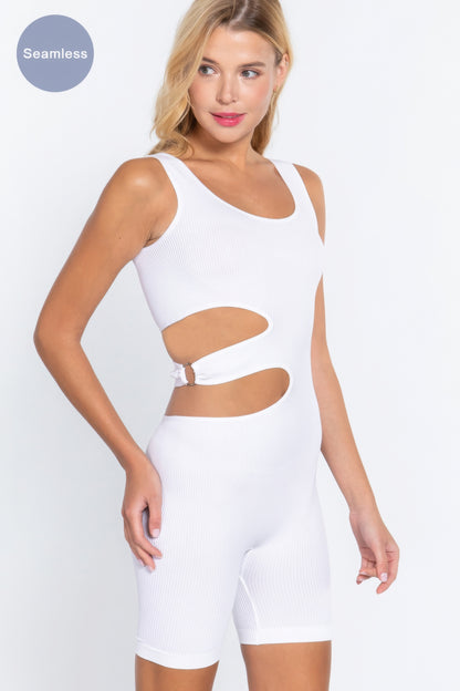 Suave Cut-out Seamless Romper