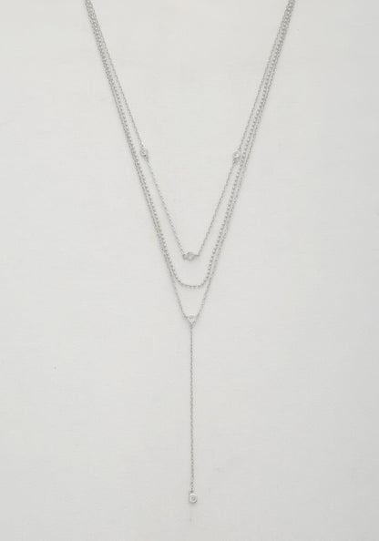 Dainty Metal Y Shape Necklace