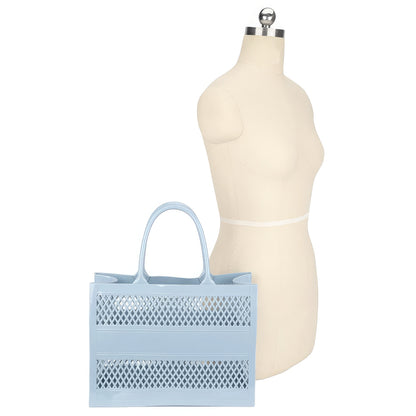 Smooth Vented Handle Tote Bag