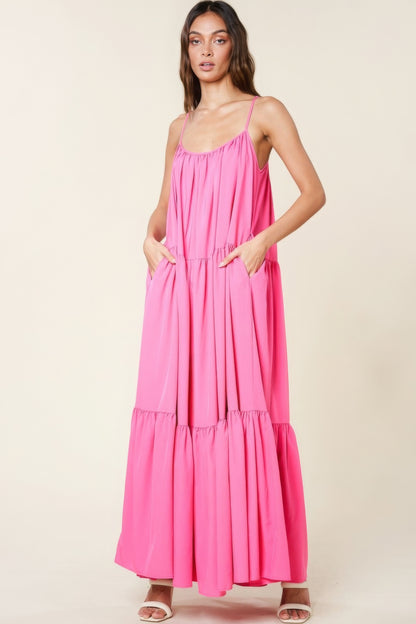 Maxi Sun Dress With Pockets